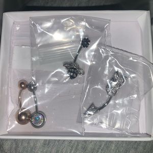 4 new bellybutton rings